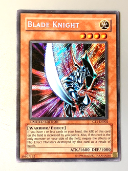 yugioh Blade Knight CT1-EN002 Secret Rare Limited Edition Near Mint - Image 2