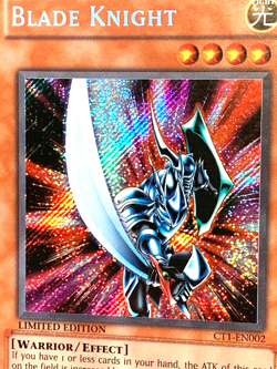 yugioh Blade Knight CT1-EN002 Secret Rare Limited Edition Near Mint - Image 4