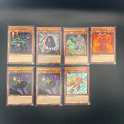 Yu-Gi-Oh! TCG Maximum Gold Rare Lot of 7 Cards 1st Ed NM - Image 1