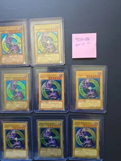 Yu-Gi-Oh! Dark Magician SDY-006 Lot of 14 Starter Deck Yugi Cards Konami - Image 3