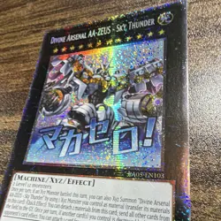 Yu-Gi-Oh! Divine Arsenal AA-ZEUS Sky Thunder RA05-EN103 Starlight rare (Stamped) - Image 4