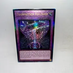 Transaction Rollback (PUR) RA04-EN105 Quarter Century Stampede Yugioh - Image 1