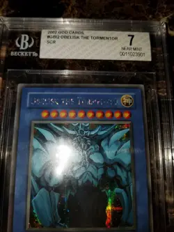 Yugioh Obelisk the Tormentor Nintendo Gameboy Advance Promo Secret GBI-002! RARE - Image 3