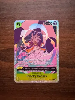 Jewelry Bonney (108) OP13-108 Super Rare Carrying On His Will One Piece Foil NM - Image 2