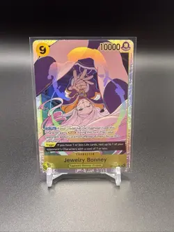 One Piece Carrying On His Will Jewelry Bonney OP13-108 Foil Super Rare SR - Image 1
