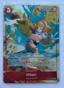 Hibari (Alternate Art) EB03-008 Extra Booster: One Piece Heroines Edition Foil - Image 1