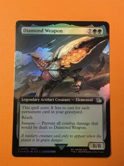 Diamond Weapon (Extended Art) Final Fantasy Foil - Image 1