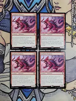 4x Sawhorn Nemesis - NM/M M3C MTG Magic the Gathering - Image 1