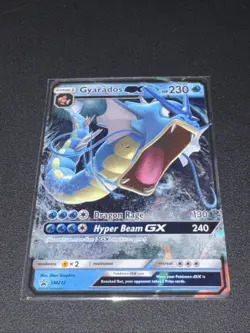 Pokemon TCG Gyarados GX - SM212, SM Promos, NM Condition - Image 1
