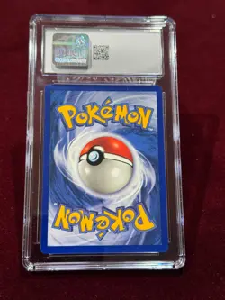 Pokemon 1st Edition Base Set Shadowless Grass Energy CGC 9 Mint - Image 2