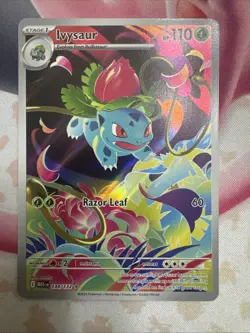 Ivysaur Illustration Rare 134/132 Near Mint Mega Evolution Pokemon TCG English - Image 1
