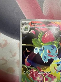 Ivysaur Illustration Rare 134/132 Near Mint Mega Evolution Pokemon TCG English - Image 3