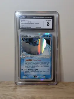 CGC 8 Altaria Ex 90/101 EX Dragon Frontiers Pokemon cards PSA BGS - Image 1