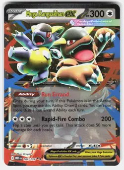 Pokemon tcg ME01: Mega Evolution Mega Kangaskhan ex Near Mint or Better - Image 1