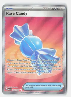 Pokemon tcg ME01: Mega Evolution Rare Candy Near Mint or Better - Image 1