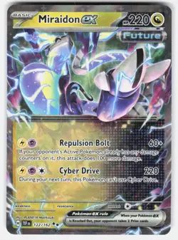 Pokemon tcg SV05: Temporal Forces Miraidon ex Near Mint or Better - Image 1