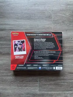Pokemon 2025 TCG Team Rocket Mewtwo EX Box Set New & Factory Sealed - Image 3