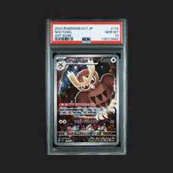Yorunozuku Ar SV7 Stellar Miracle PSA 10 Noctowl Japanese Pokemon 114/102 - Image 1