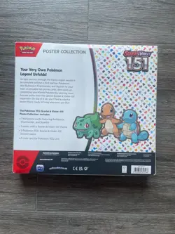 Pokemon TCG Scarlet & Violet—151 Poster Collection Box 3 Promo Cards English - Image 3