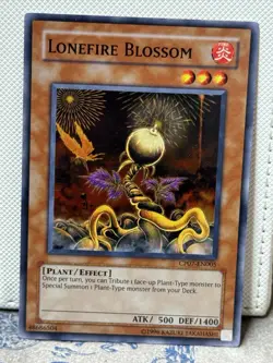 Lonefire Blossom CP07-EN005 Champion Pack 7 Unlimited Super Rare Yugioh - Image 1