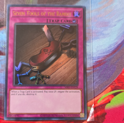 Yu-Gi-Oh! Konami Seven Tools of the Bandit Metal Raiders Trap MRD-EN129 - Image 1