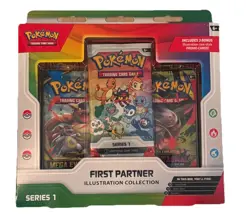 Pokemon Trading Card Game First Partner Illustration Collection Series 1 New - Image 1