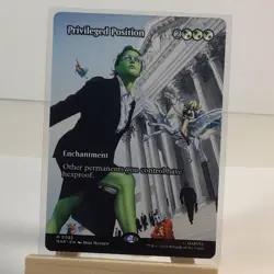 Privileged Position (Borderless) 92 NM Marvel Universe Eternal-Legal MTG - Image 1