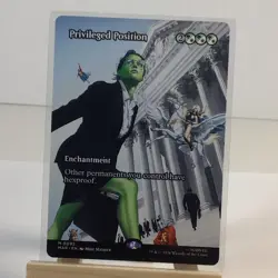Privileged Position (Borderless) 92 NM Marvel Universe Eternal-Legal MTG - Image 2