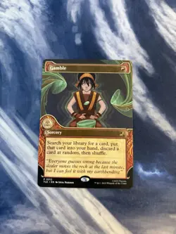 MTG Gamble (Showcase) TLE 312 - Avatar Last Airbender Magic The Gathering Card - Image 1