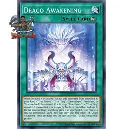 Yugioh! 1x Draco Awakening DOOD-EN064 Ultra Rare 1st Ed NM - Image 1