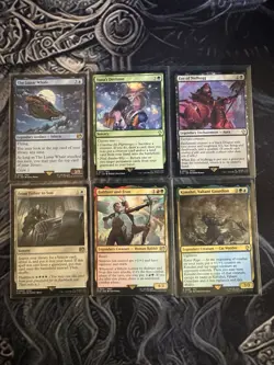 Magic The Gathering Final Fantasy Set Lot of 6 Rare Cards - Image 1