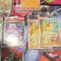 Nintendo Pokemon TCG 7-Card Holo/Foil Reverse Holo Lot - Eevee Miraidon - Image 4