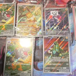 Nintendo Pokemon TCG 7-Card Holo/Foil Reverse Holo Lot - Eevee Miraidon - Image 5