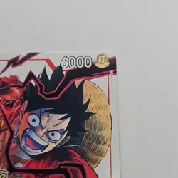 One Piece TCG - Monkey D. Luffy ST01-012 3rd Anniversary Card Stamped English NM - Image 4