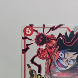 One Piece TCG - Monkey D. Luffy ST01-012 3rd Anniversary Card Stamped English NM - Image 5