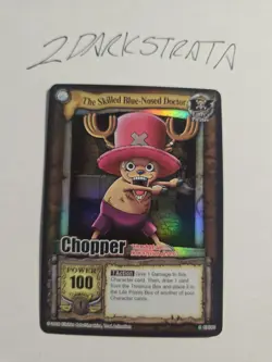 One Piece Collectible Card Game Chopper The Skilled Blue Nosed Doctor CH089 FOIL - Image 1