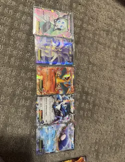 Pokemon TCG Legendary Treasures Holo EX 5-Card Lot - Charizard, Meloetta, Dialga - Image 1