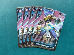 UlforceVeedramon BT13-030 Playset Versus Royal Knights Digimon Card Game x4 - Image 1