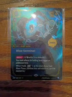 Riftbound - Blue Sentinel - 2026 Promo Judge Exclusive (see details) - Image 1