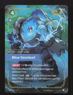 Blue Sentinel 087/219 Epic Unleashed Riftbound Foil Near Mint - Image 1