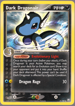 Dark Dragonair 31/109 EX Team Rocket Returns 2004 Pokemon TCG Card NM - Image 1