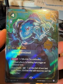 Blue Sentinel Judge Promo Riftbound - Image 1