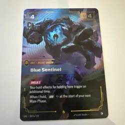 Blue Sentinel — Alternate Art - 087a/219 - Riftbound Unleashed - Image 1