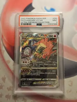 Pokemon Charizard VSTAR Ultra-Premium Collection Card 262 PSA 9 - Image 1