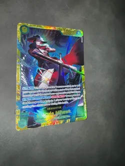 One Piece CCG Dracule Mihawk OP14-119 Alternative Art - Image 4