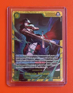 Dracule Mihawk SEC OP14-119 The Azure Sea's Seven Foil One Piece TCG - Image 1