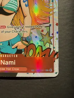 Treasure Rare Nami ST01-007 Alt Art OP06 Wings Of The Captain NM TR One Piece En - Image 4