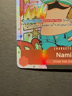 Treasure Rare Nami ST01-007 Alt Art OP06 Wings Of The Captain NM TR One Piece En - Image 5