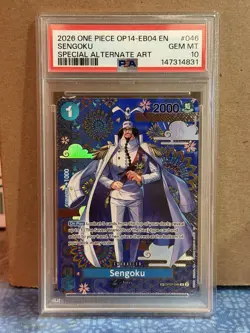 Sengoku - OP07-046 (SP) - The Azure Sea's Seven (OP14) PSA 10 - Image 1