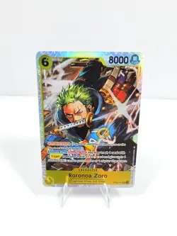 One Piece TCG - Roronoa Zoro - ST29-014 - SR Foil - ENG - Near Mint - Image 1